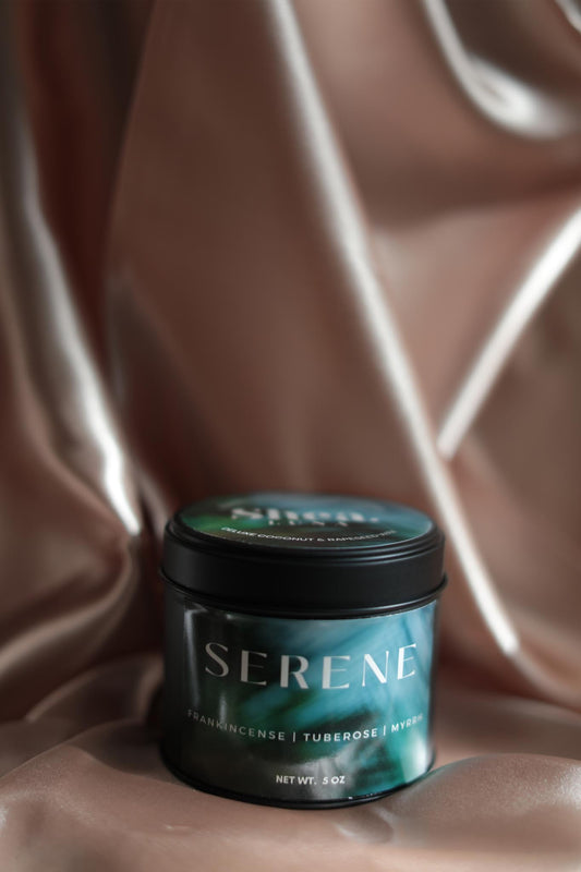 Serene | Coconut & Rapeseed Wax | 5oz Tin Candle